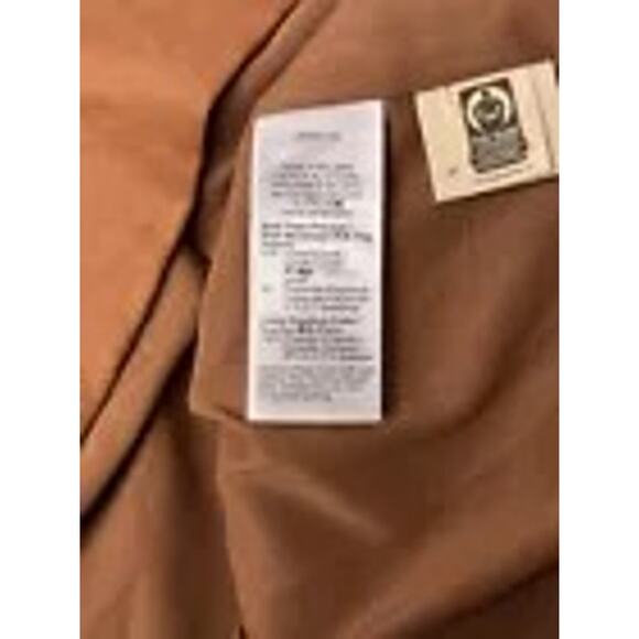 Madewell Caldwell Double Breasted Brown Blazer Jacket Plus Size 1X - Picture 9 of 9